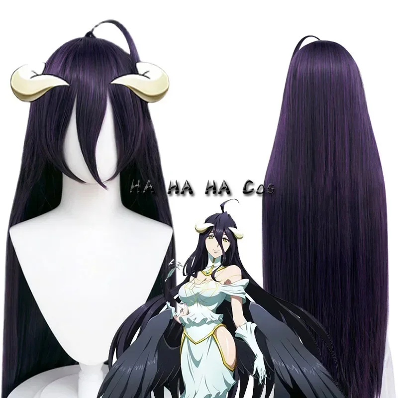 Anime Cosplay Albedo - TYV55オーバーロード シーズン 4 アルベド アニメ コスプレウィッグ