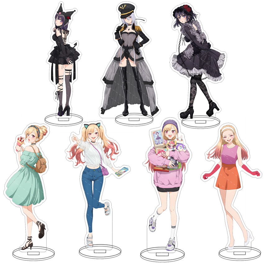 Anime Cosplay Dresses - 16 センチメートルアニメアクリルスタンド私のドレスアップダーリン北川マリン伊豆佐久奈伊豆真珠コスフィギュア装飾品絶妙なギフト