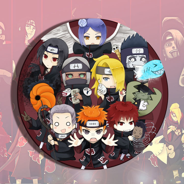 Anime Cosplay Naruto - ナルトサスケイタチマダラカカシャアニメコスプレバッジピン金属エナメルラペルピンブローチキーホルダーファンへのギフトアクセサリー