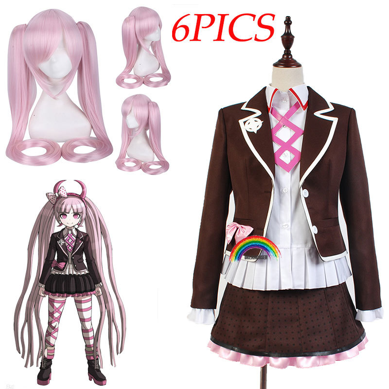 Anime Cosplay Pics - 6 写真kotoko utsugiコスプレzettai zetsubo少女: danganronpa別エピソードkotoko衣装フルセットの制服コスプレ衣装
