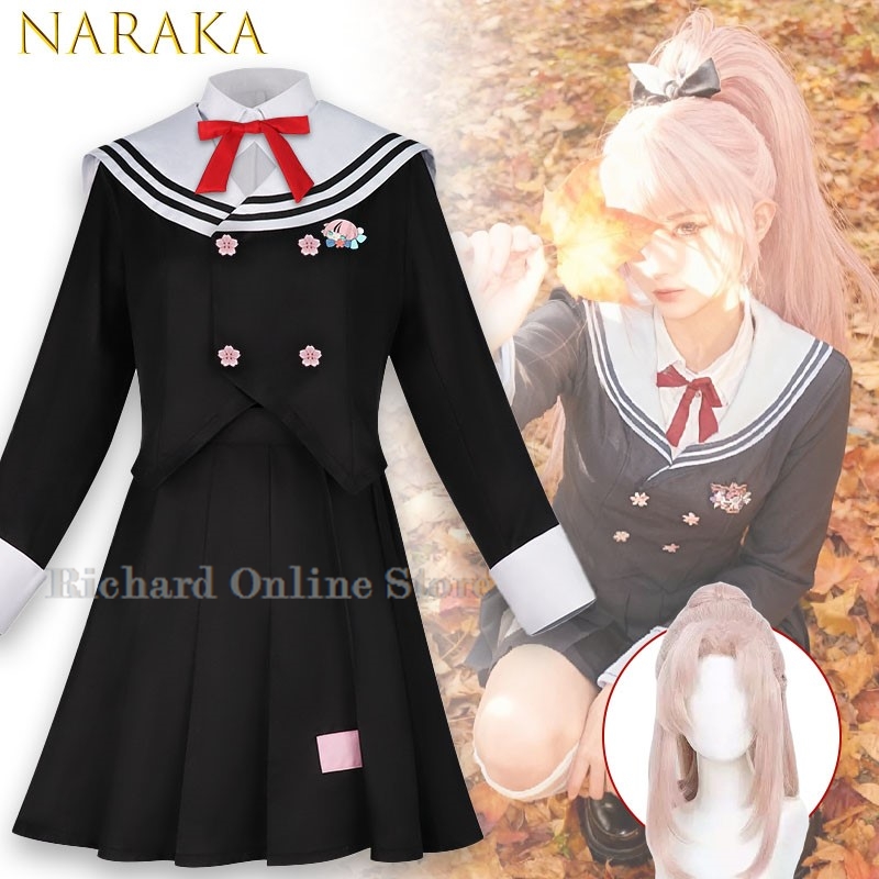 Anime Cosplay Online Store - リチャードオンラインストア陰陽師葉涛姫コスプレ衣装秋の序曲さくらリズム JK 制服スカートアニメロールプレイ衣装フェマ