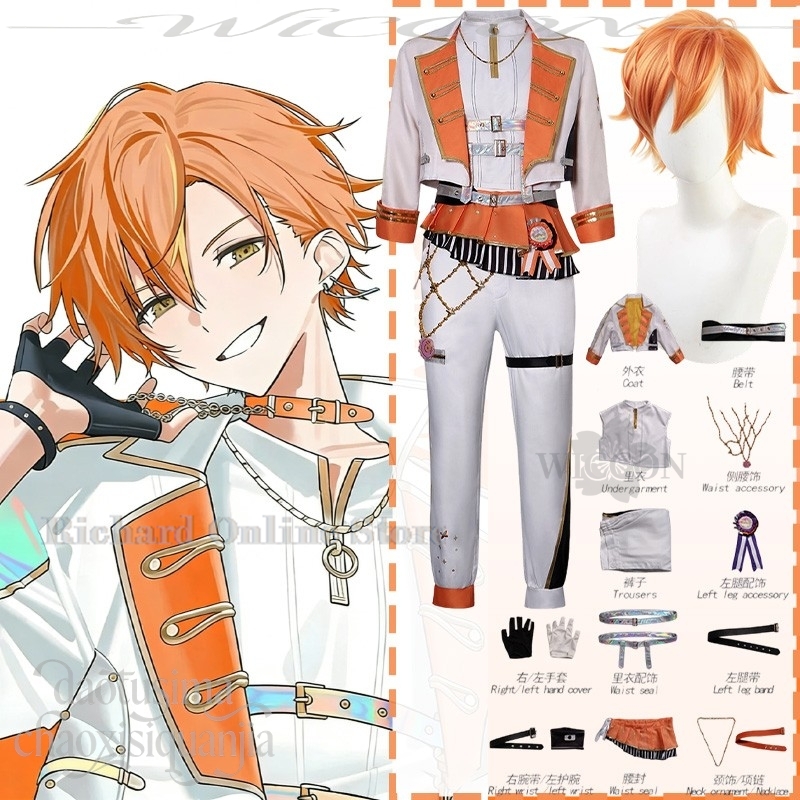 Anime Cosplay Online Store - リチャードオンラインストア カーニバルコスチューム アニメゲーム プロジェクトセカイ5周年記念 コスプレ 西ノノメアキト