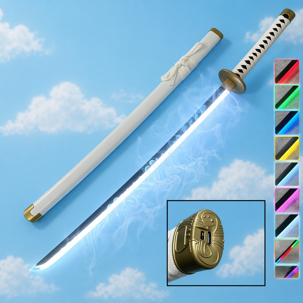 40インチ ワンピース ロロノア・ゾロ 刀 アニメ コスプレ - Anime Cosplay Katana のレビューと価格