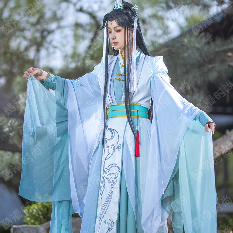 シーシンシュアン コスプレ衣装 風師娘 漢服 アニメ 天官賜 - Anime Cosplay Dresses のレビューと価格