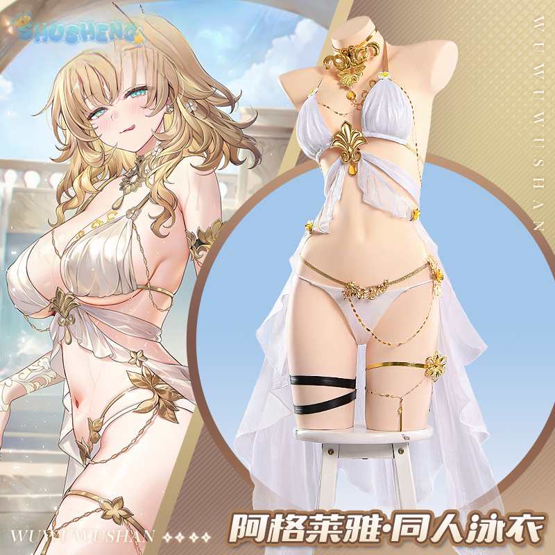 女性のセクシーなビキニ水着ドレスアクセサリー小道具ハロウィン - Anime Cosplay Dresses のレビューと価格