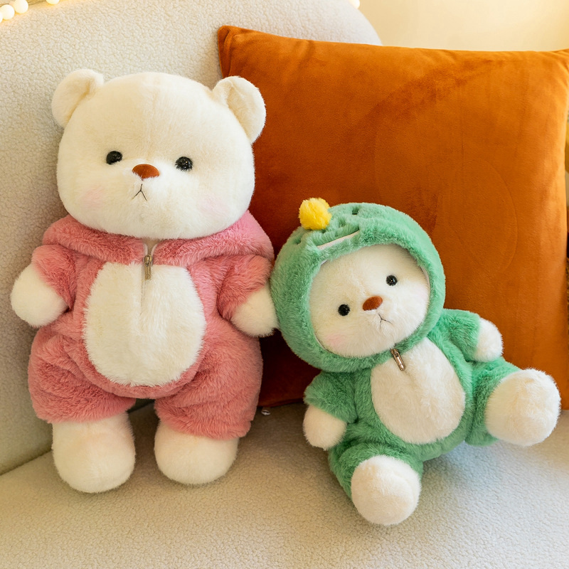 漫画のクマのぬいぐるみ,25 cm, 35cm,かわいい動物 - Anime About Cosplay Girl のレビューと価格