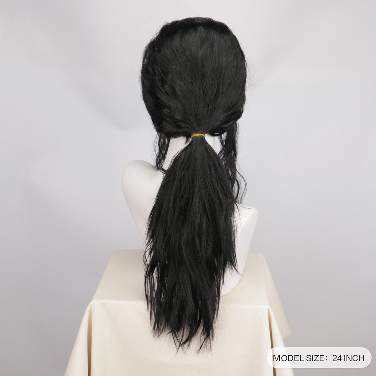 マイケル・ジャクソンコスプレウィッグまたはメガネ MJ ロン - Anime Cosplay Long Black Hair のレビューと価格