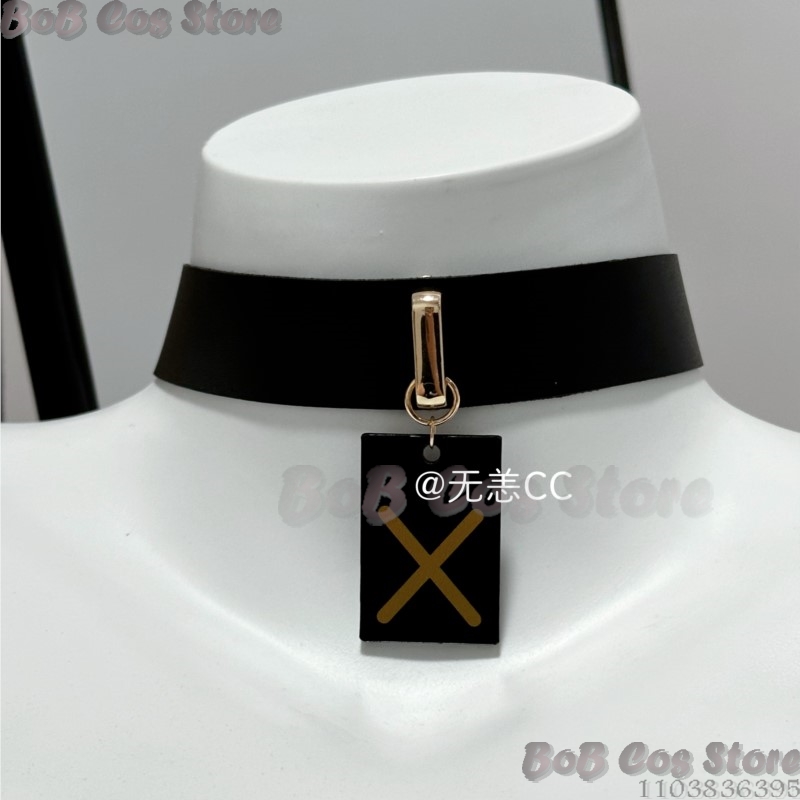 9S チョーカーゲーム Nie コスプレ衣装黒ネックレスアク - Anime Cosplay Outfit Girl のレビューと価格