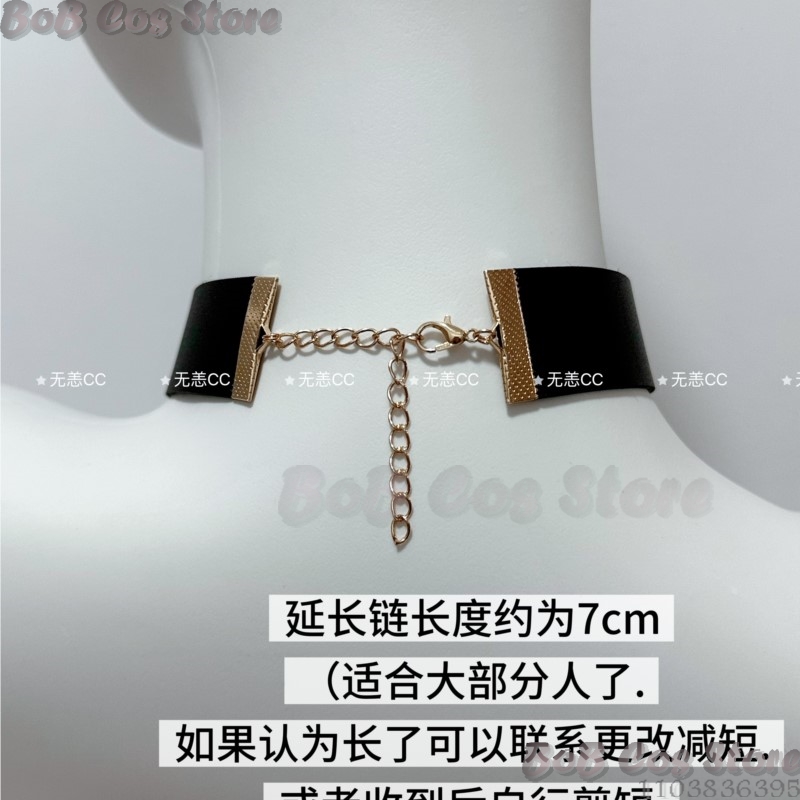 9S チョーカーゲーム Nie コスプレ衣装黒ネックレスアク - Anime Cosplay Outfit Girl のレビューと価格
