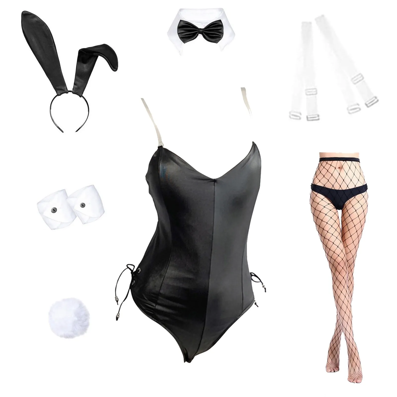 2025年 女性用 バニーガールスーツ アニメ ハロウィンコ - Anime Cosplay Outfit Girl のレビューと価格