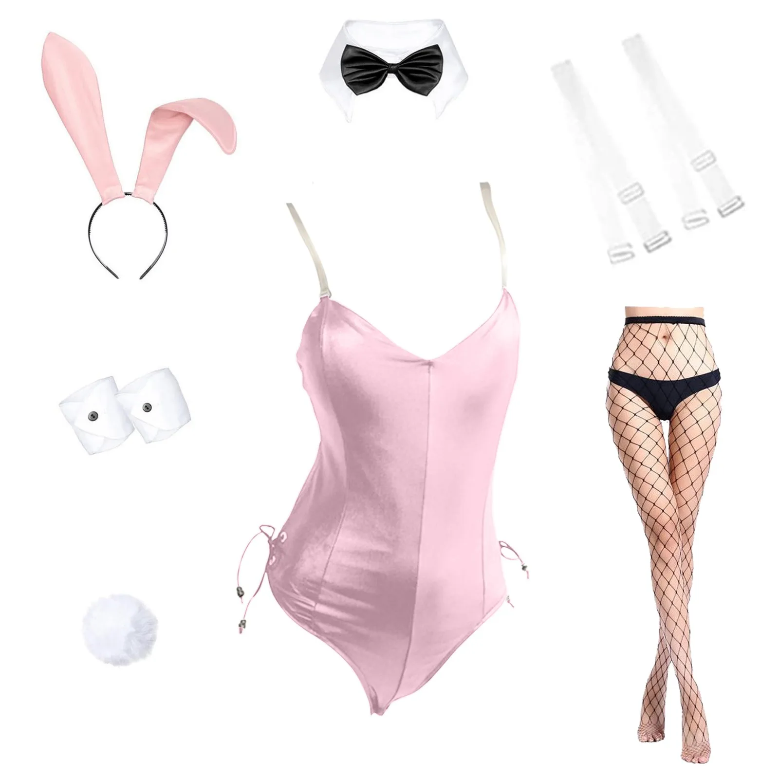2025年 女性用 バニーガールスーツ アニメ ハロウィンコ - Anime Cosplay Outfit Girl のレビューと価格