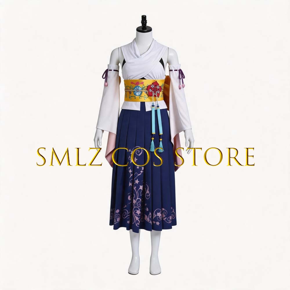 Smlz FFX ユナコスプレアニメ FF10 X 衣装女性 - Anime Cosplay Dresses のレビューと価格