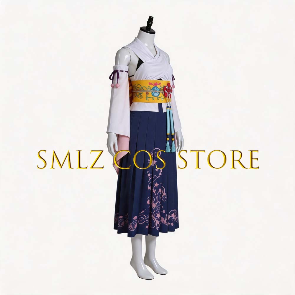 Smlz FFX ユナコスプレアニメ FF10 X 衣装女性 - Anime Cosplay Dresses のレビューと価格