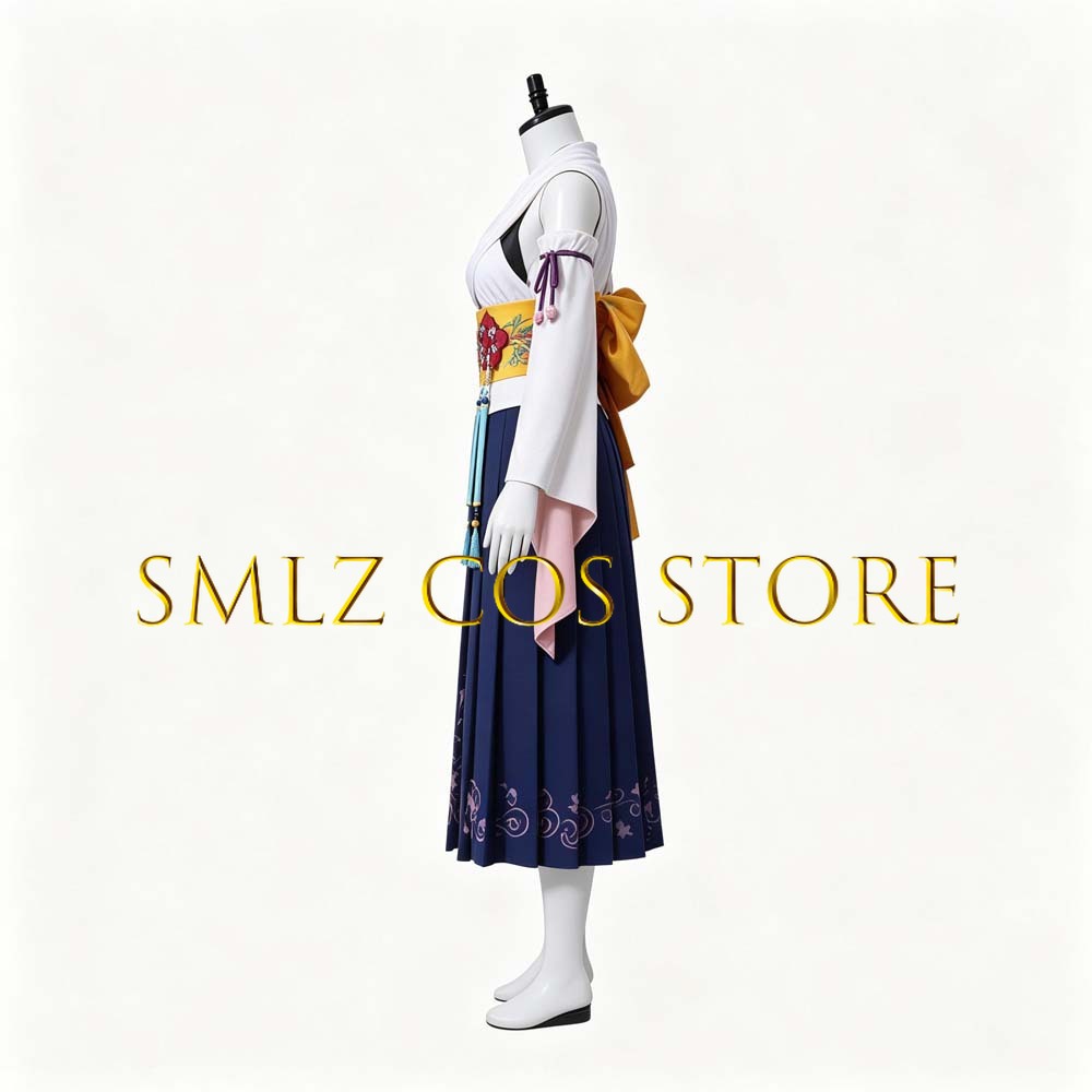 Smlz FFX ユナコスプレアニメ FF10 X 衣装女性 - Anime Cosplay Dresses のレビューと価格