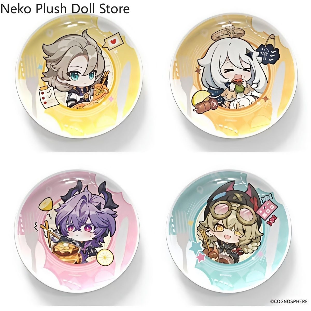 原神 アルベド ドゥリン パイモン ジャホダ スモールカード - Anime Cosplay Albedo のレビューと価格