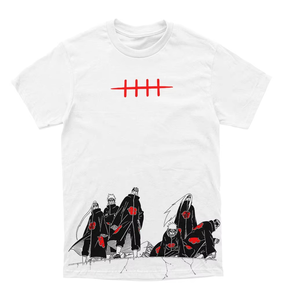 ナルトペイン暁六道マンガグラフィック Tシャツ男性女性アニメ - Anime Cosplay Naruto のレビューと価格