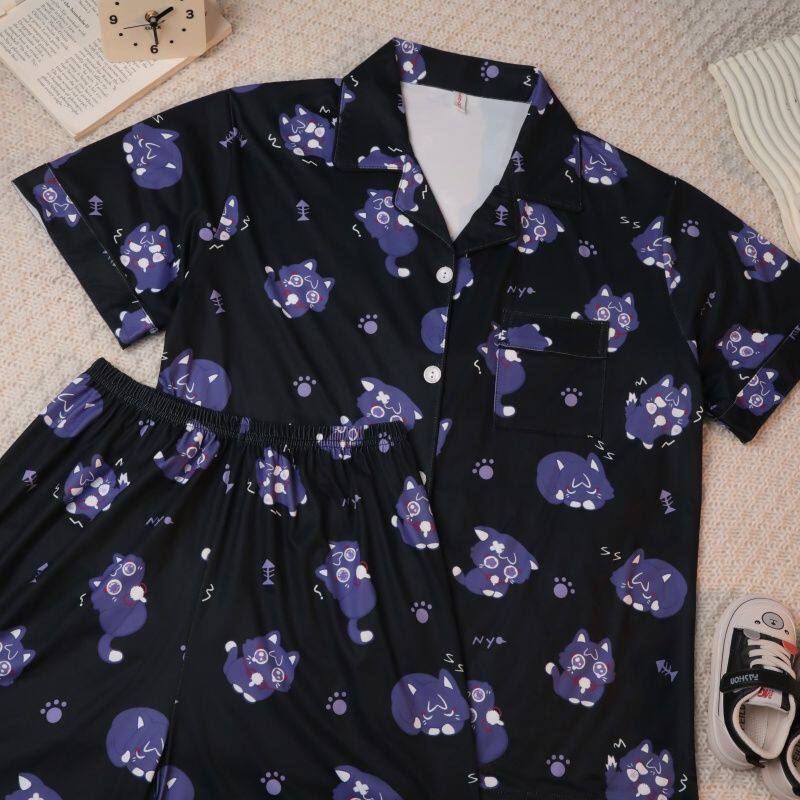 原神インパクト放浪者コスプレ衣装夏長袖パジャマホームドレス学 - Anime Cosplay Dresses のレビューと価格
