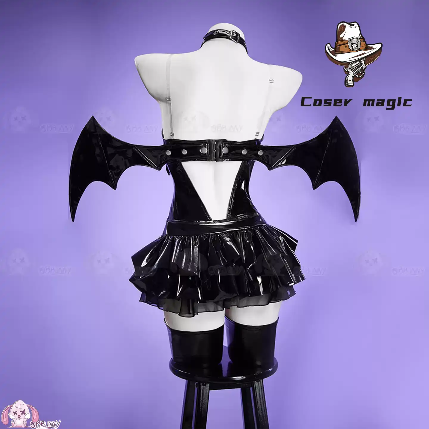 オリジナル・サキューバス・ハート ダークゴシック・サブカルチ - Anime Cosplay Outfit Girl のレビューと価格