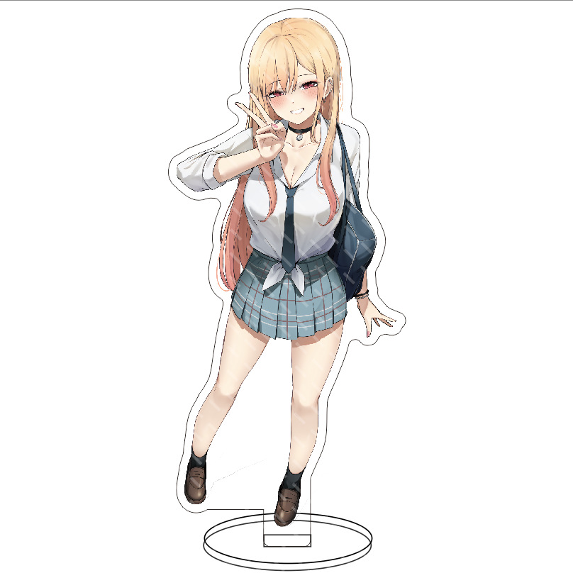 16CMアニメフィギュア マイドレスアップダーリン ‌    - Anime Cosplay Dresses のレビューと価格