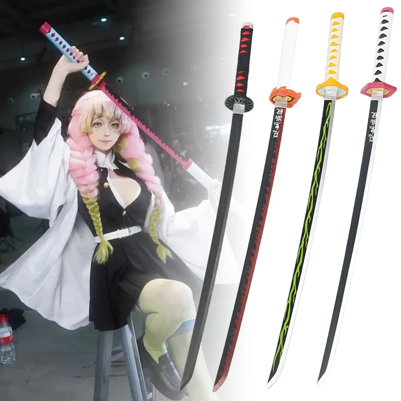 72 104cm 鬼滅の刃 刀 竈門炭治郎 竈門善逸 三緑ア - Anime Cosplay Katana のレビューと価格