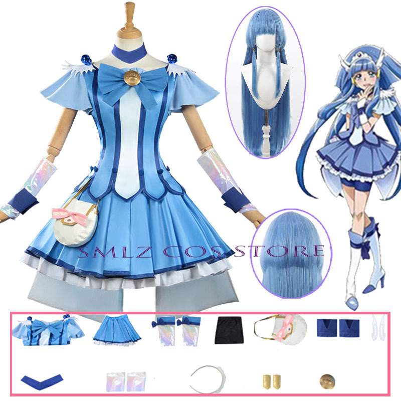 キュアビューティーコスプレアニメスマイルグリッターブリーズキ - Anime Cosplay Simple のレビューと価格