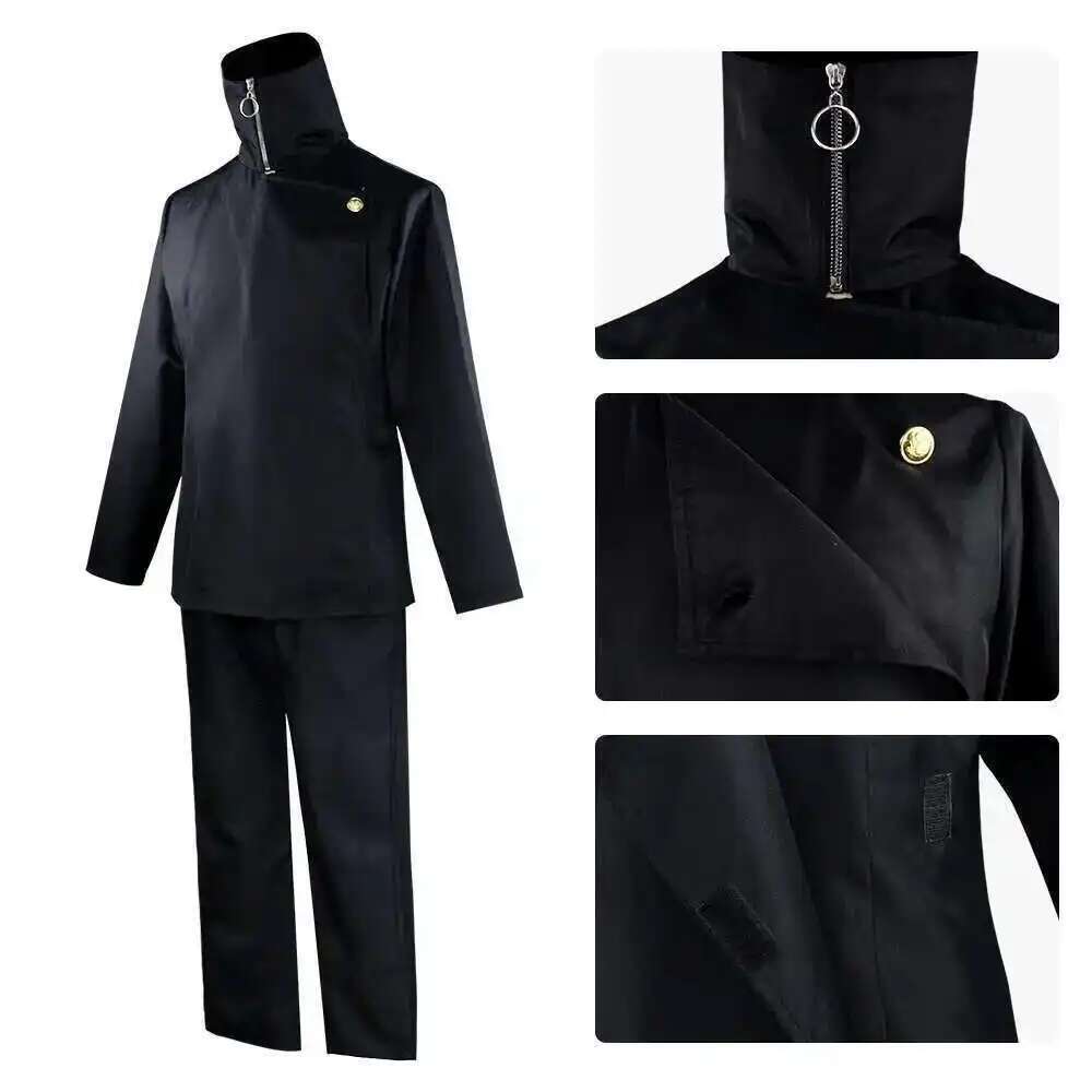 新アニメスクールトップ　海賊団タトゥーパンツ　呪術制服　パー - Anime Cosplay Jujutsu Kaisen のレビューと価格