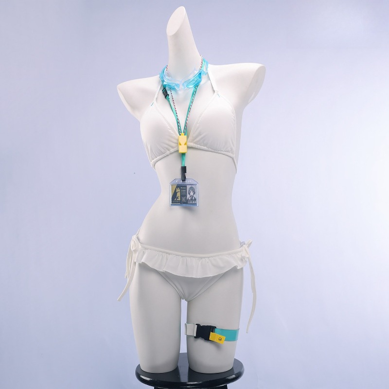 ラプルマ水着ゲームアークナイツコスプレ衣装ビキニ水着アニメロ - Anime Cosplay Outfit Girl のレビューと価格