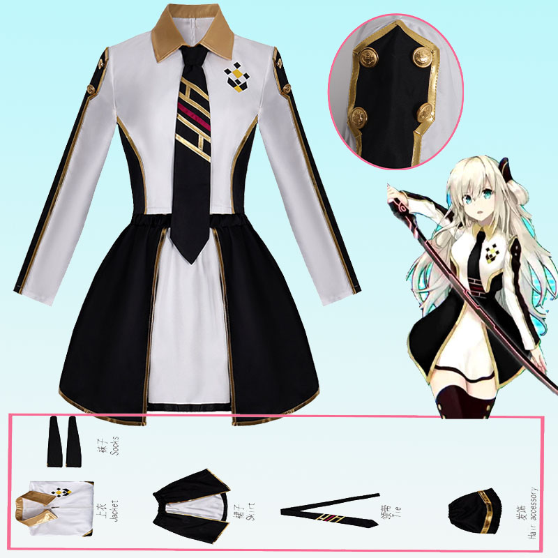 アニメレディースコスチュームコスプレスーツスカイストライカー - Anime Cosplay Dresses のレビューと価格