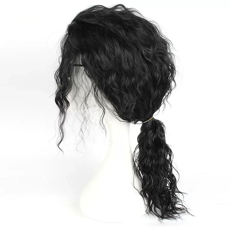 アニメ マイケル・ジャクソン コスプレ マイケル コスプレ  - Anime Cosplay Long Black Hair のレビューと価格