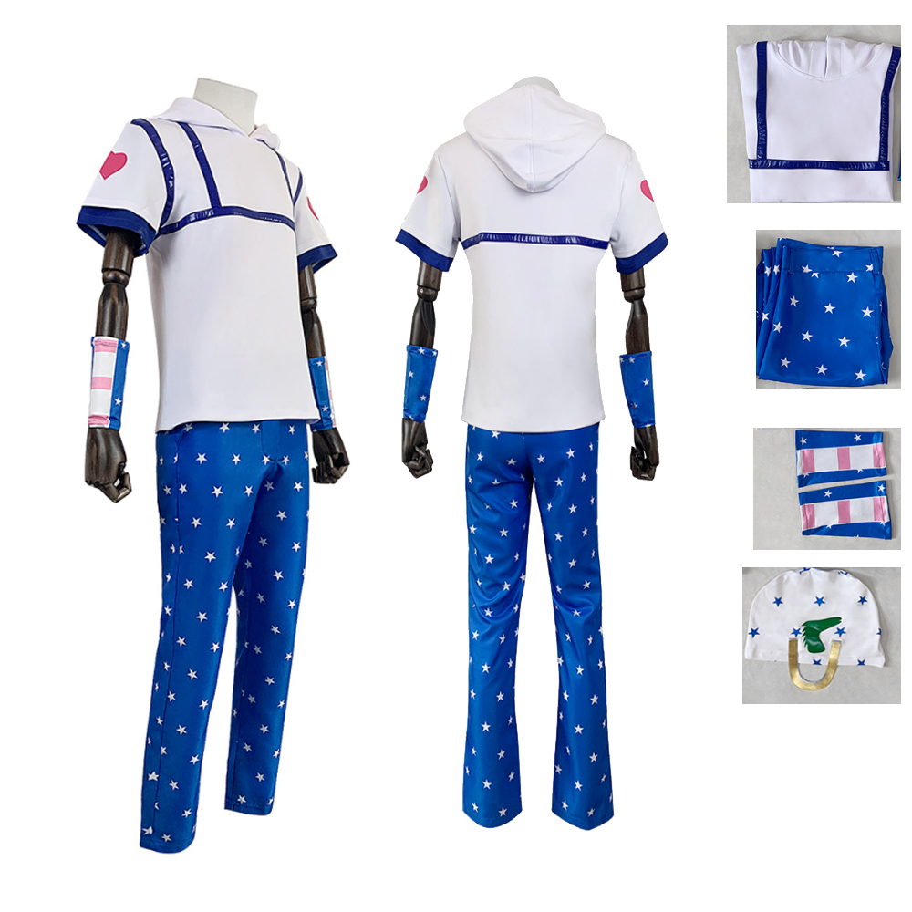 アニメジョジョの奇妙な冒険ジョニーコス衣装ジョスターのコスプ - Anime Cosplay Com のレビューと価格
