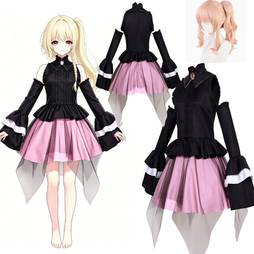 アニメコスプレ衣装ウィッグ秋山美月越崎奏真ノ音恵奈ハロウィン - Anime Cosplay Com のレビューと価格