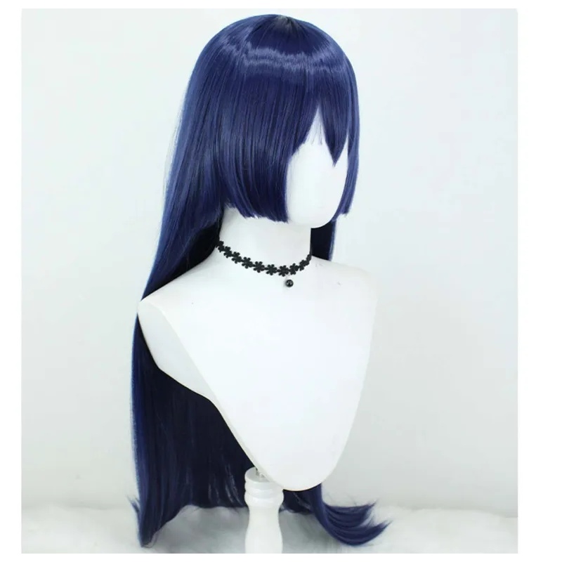 Le Cool ハロウィンパーティー 女性用 ラブライブ 浅 - Anime Cosplay Long Black Hair のレビューと価格