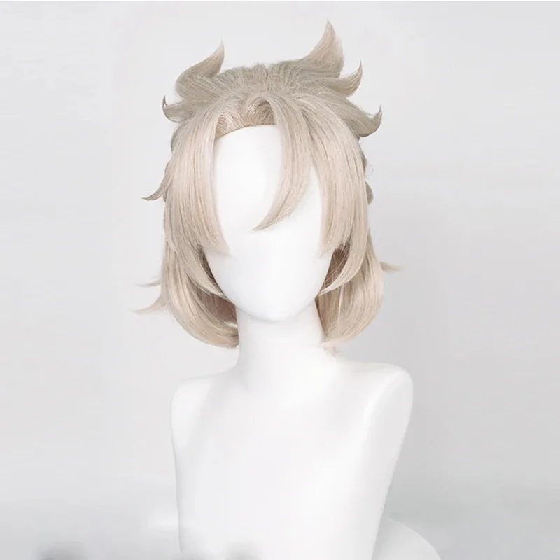 2025年原神アルベド35cmショートリネン耐熱合成毛ハロウ - Anime Cosplay Albedo のレビューと価格