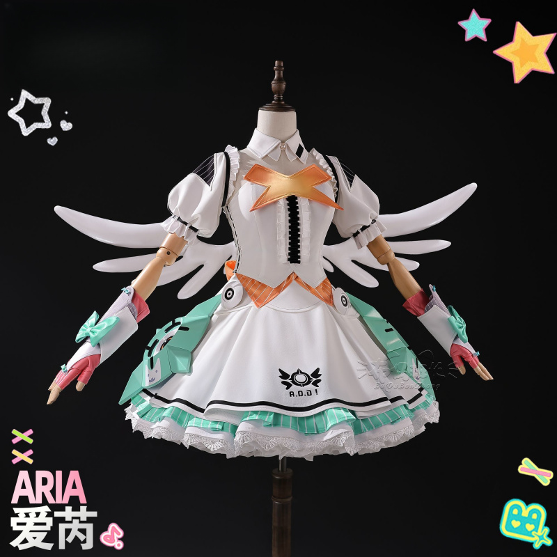 ZZZ ゼンレスゾーンゼロエンジェルアリアコスプレ衣装ロリー - Quality Anime Cosplay のレビューと価格